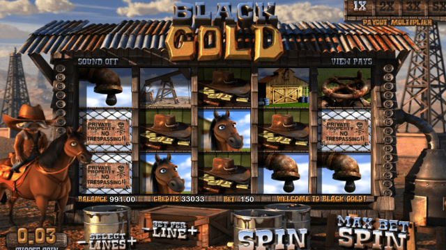 Бонусная игра Black Gold 9